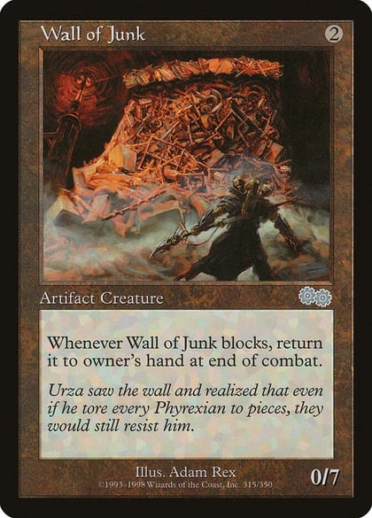 Wall of Junk, Urza's Saga 315