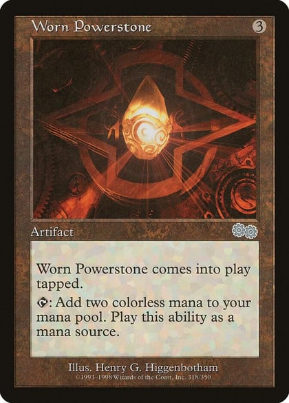 Worn Powerstone, Urza's Saga 318