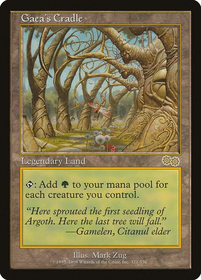 Gaea's Cradle, Urza's Saga 321