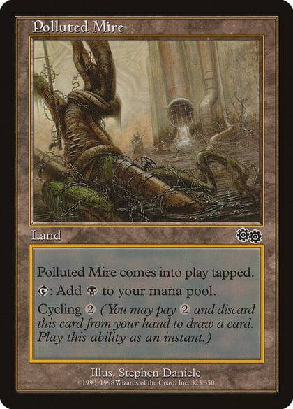 Polluted Mire, Urza's Saga 323