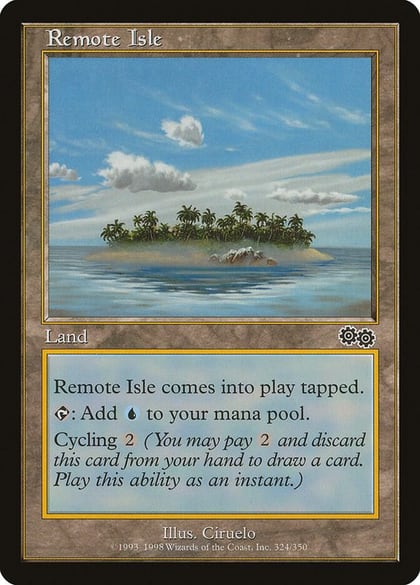 Remote Isle, Urza's Saga 324
