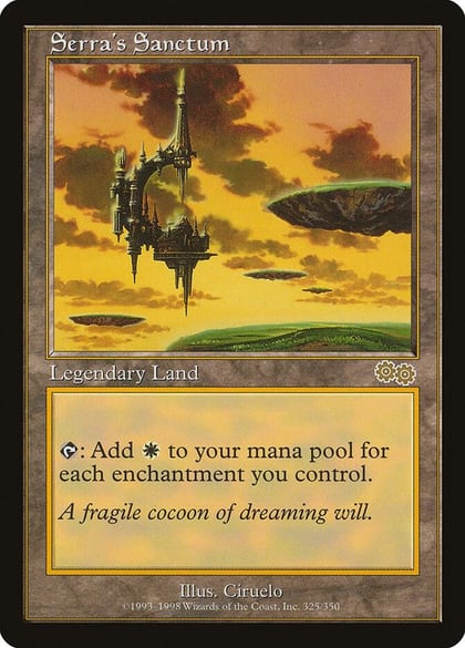 Serra's Sanctum, Urza's Saga 325