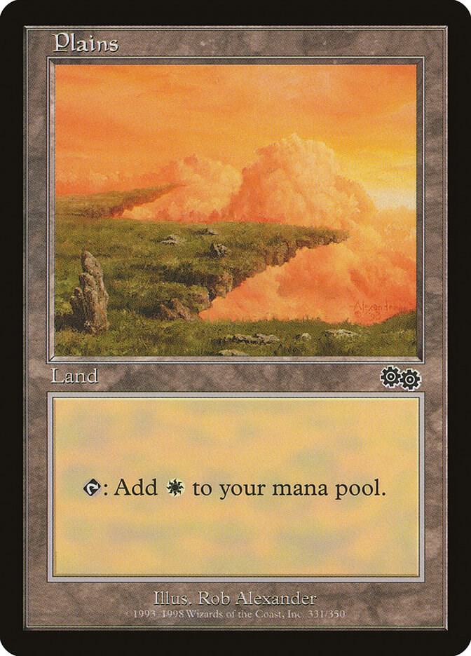 Plains (331), Urza's Saga 331