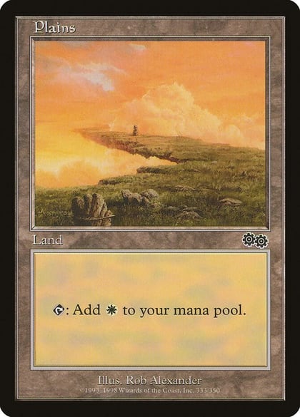Plains (333), Urza's Saga 333