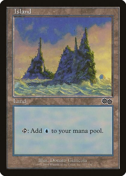 Island (337), Urza's Saga 337