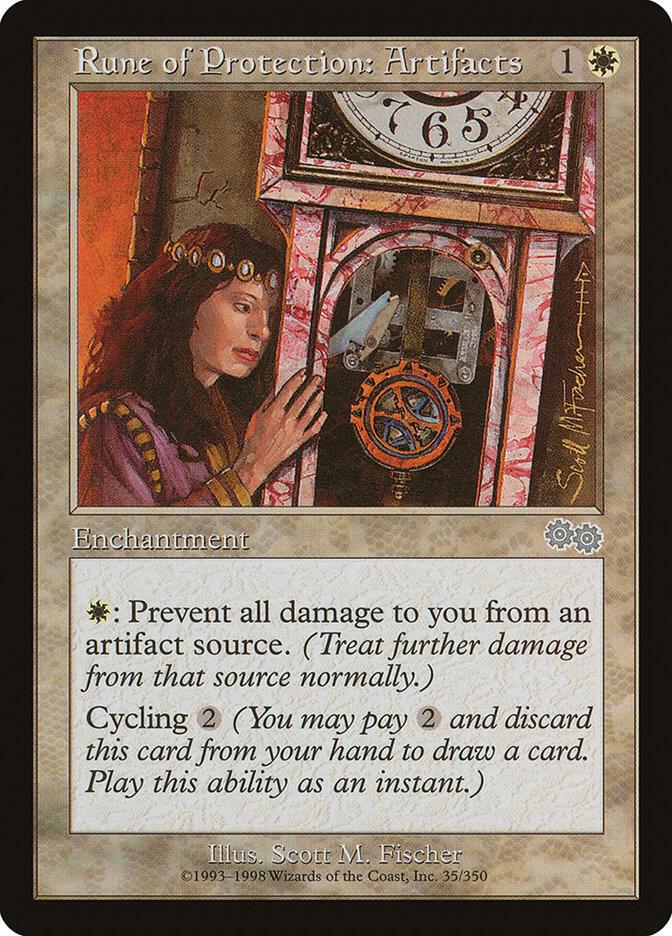 Rune of Protection: Artifacts, Urza's Saga 35
