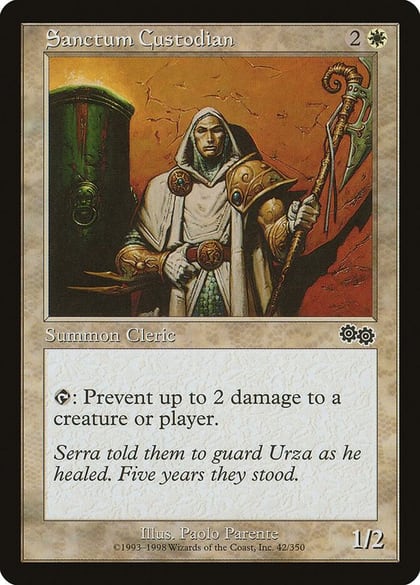 Sanctum Custodian, Urza's Saga 42