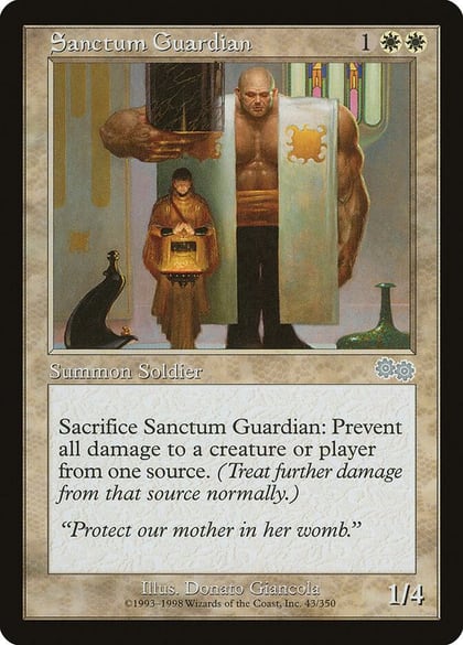 Sanctum Guardian, Urza's Saga 43