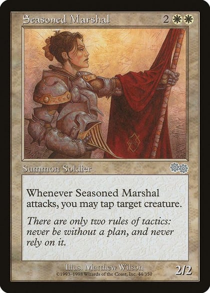 Seasoned Marshal, Urza's Saga 44