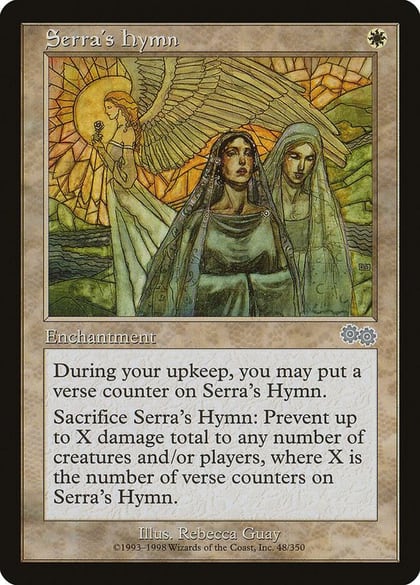 Serra's Hymn, Urza's Saga 48