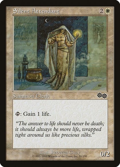 Silent Attendant, Urza's Saga 51