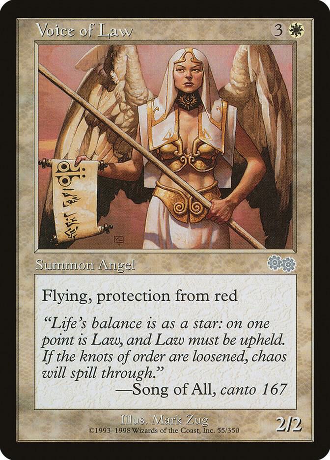 Voice of Law, Urza's Saga 55