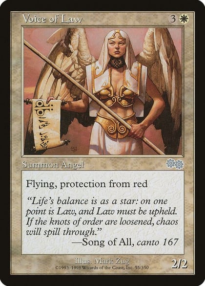 Voice of Law, Urza's Saga 55
