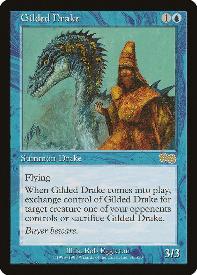 Gilded Drake, Urza's Saga 76