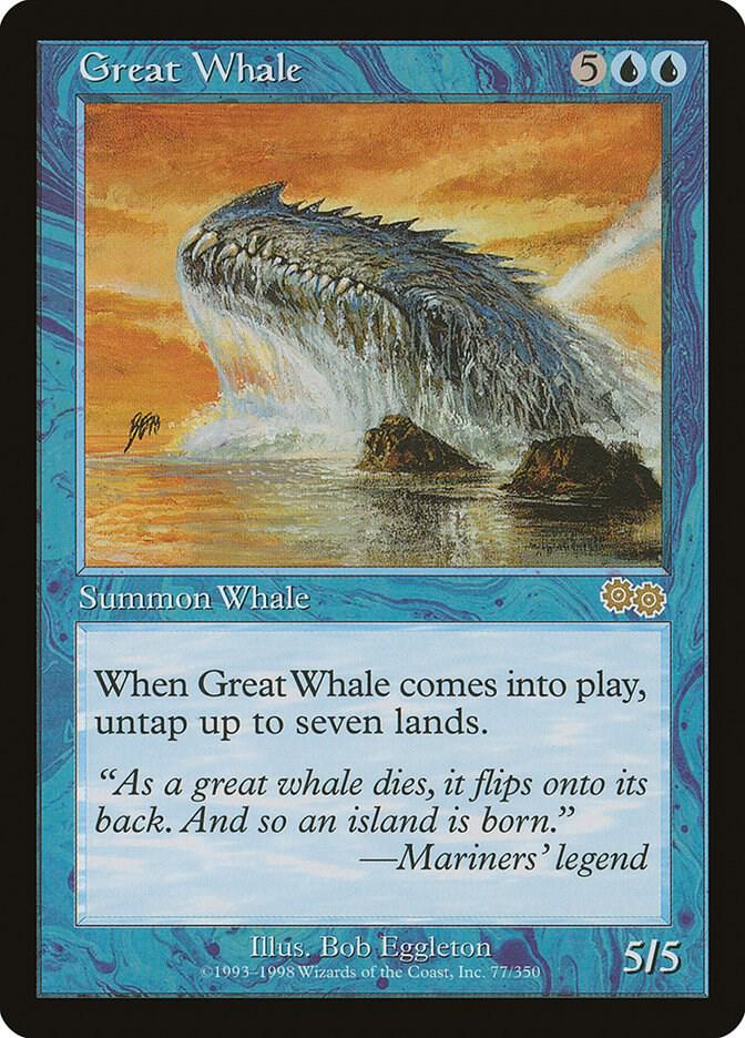 Great Whale, Urza's Saga 77