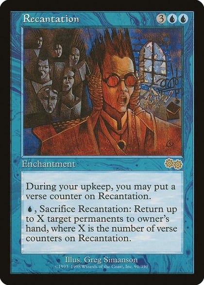 Recantation, Urza's Saga 91