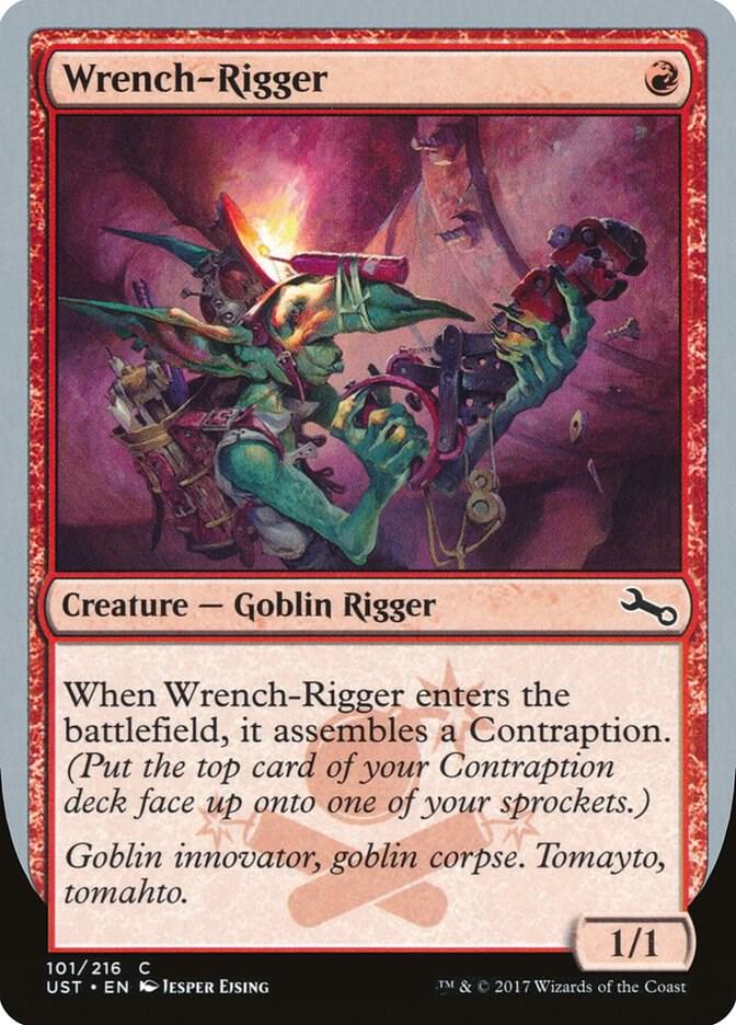 Wrench-Rigger, Unstable 101