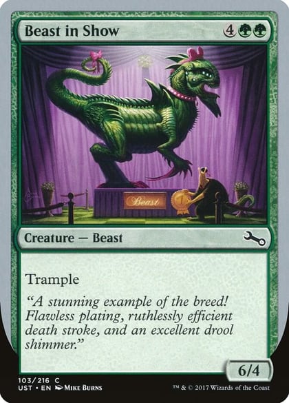 Beast in Show (A), Unstable 103