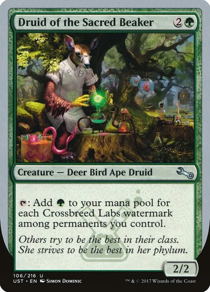 Druid of the Sacred Beaker, Unstable 106
