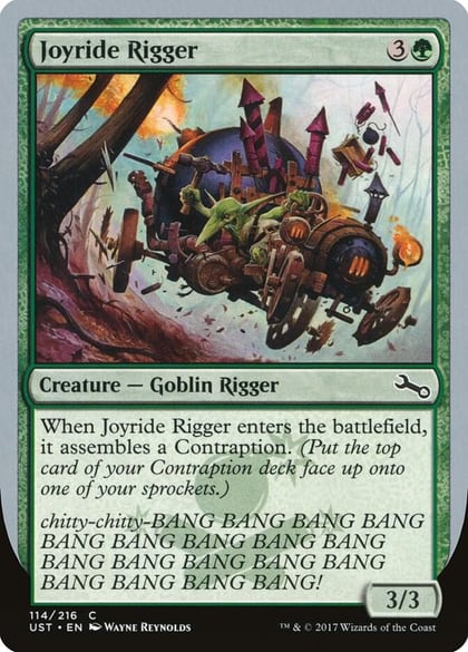 Joyride Rigger, Unstable 114