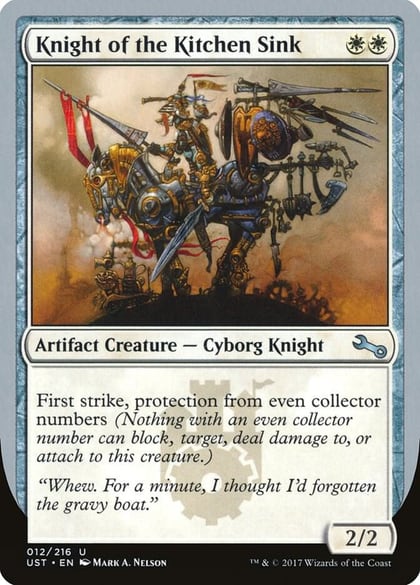 Knight of the Kitchen Sink (B), Unstable 12