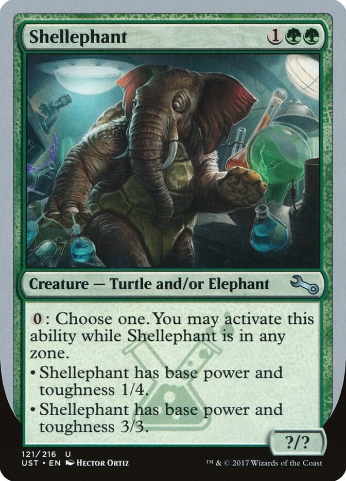 Shellephant, Unstable 121