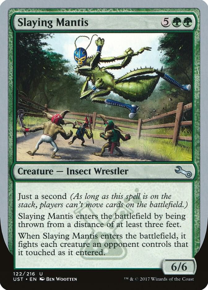 Slaying Mantis, Unstable 122