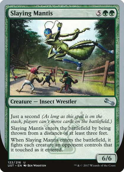Slaying Mantis, Unstable 122