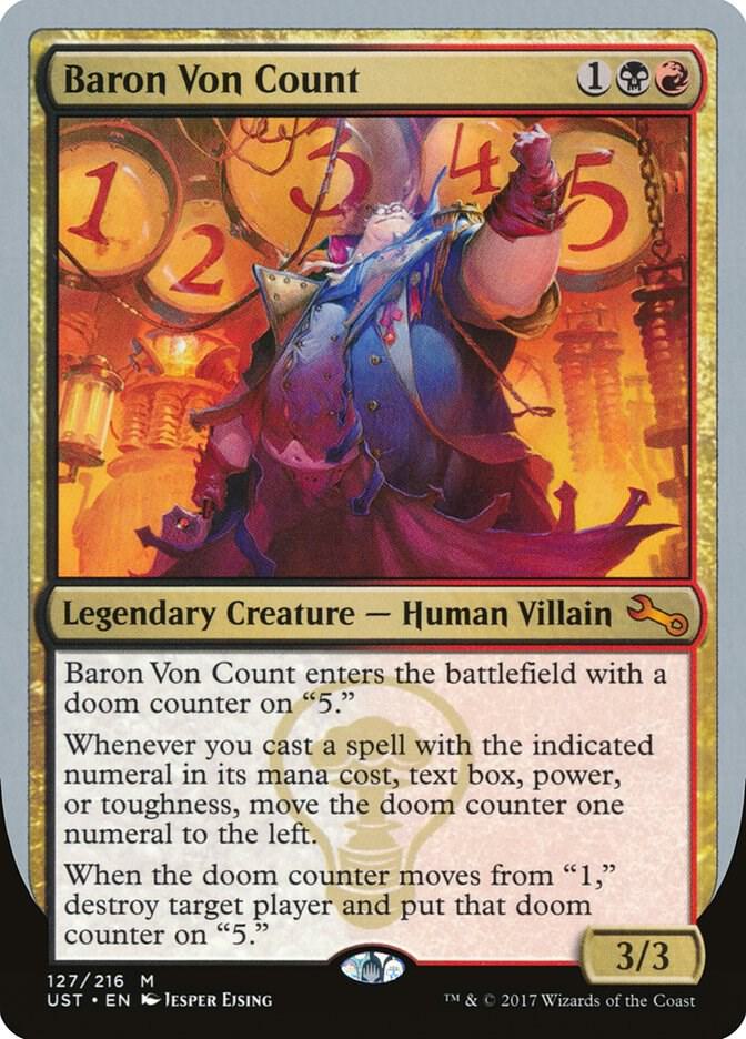 Baron Von Count, Unstable 127
