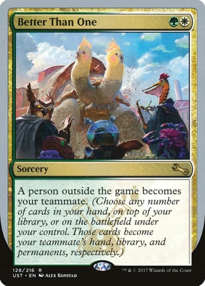 Better Than One, Unstable 128