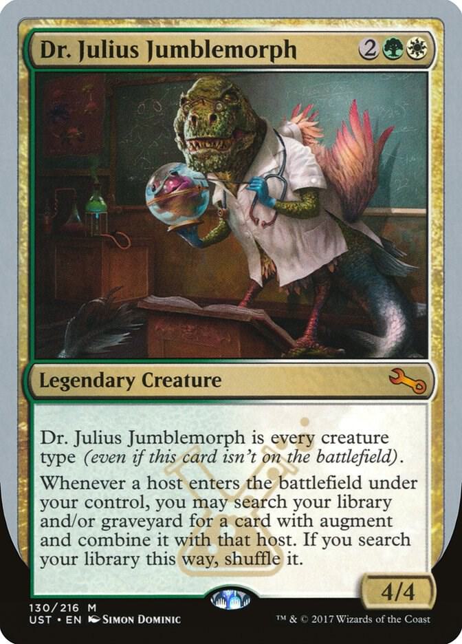 Dr. Julius Jumblemorph, Unstable 130