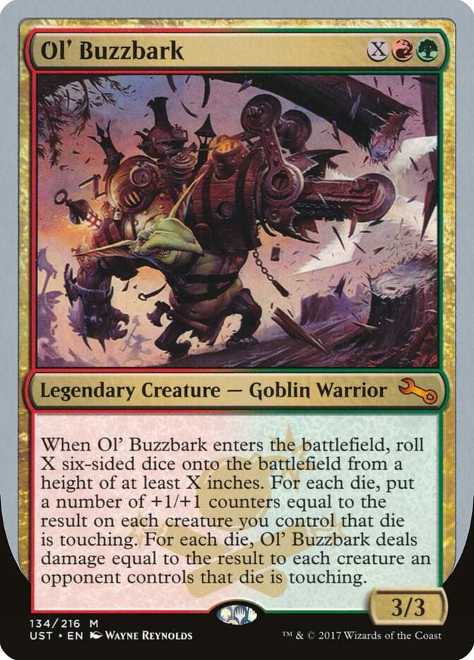 Ol' Buzzbark, Unstable 134