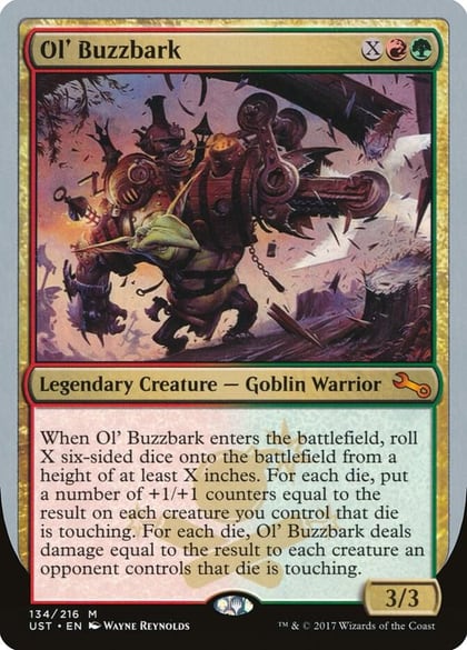Ol' Buzzbark, Unstable 134