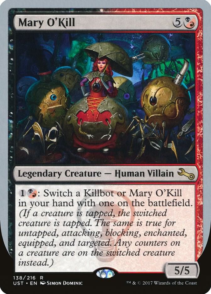 Mary O'Kill, Unstable 138