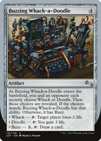 Buzzing Whack-a-Doodle, Unstable 141