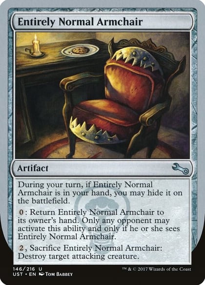 Entirely Normal Armchair, Unstable 146