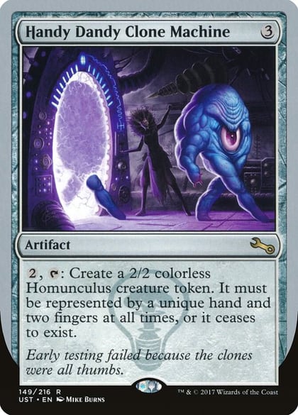 Handy Dandy Clone Machine, Unstable 149