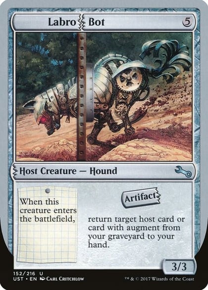 Labro Bot, Unstable 152