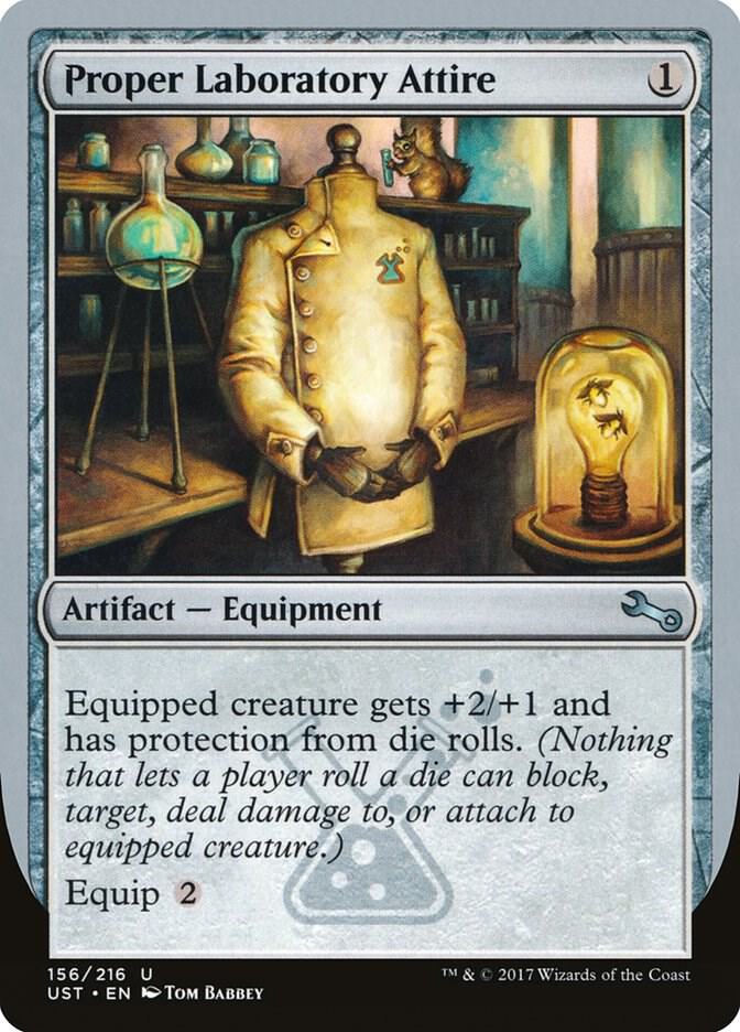 Proper Laboratory Attire, Unstable 156