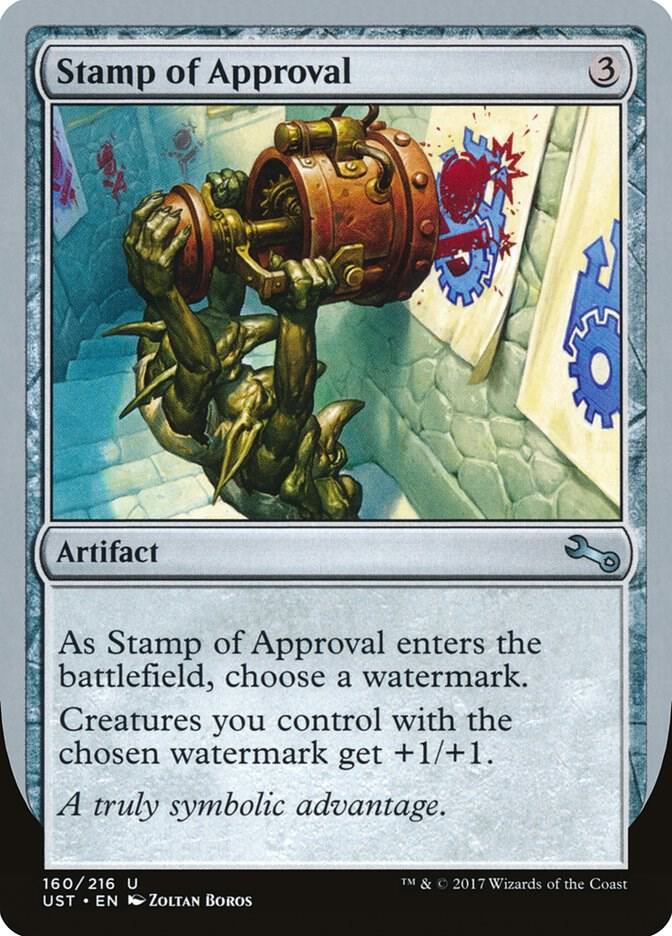 Stamp of Approval, Unstable 160