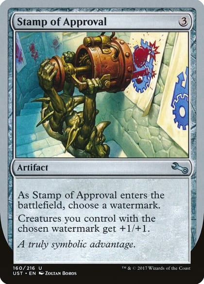 Stamp of Approval, Unstable 160