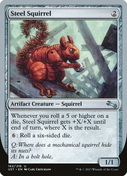 Steel Squirrel, Unstable 162
