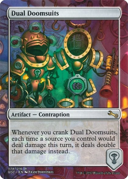 Dual Doomsuits, Unstable 179