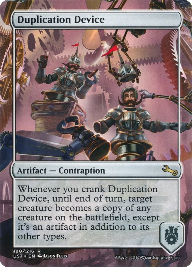 Duplication Device, Unstable 180