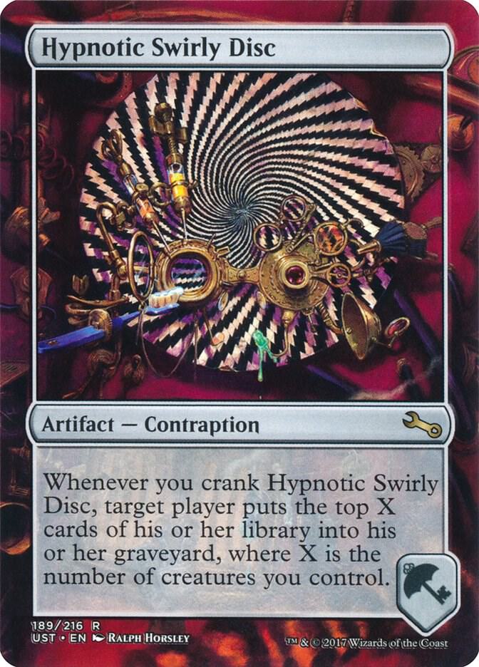 Hypnotic Swirly Disc, Unstable 189