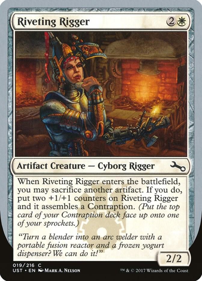 Riveting Rigger, Unstable 19