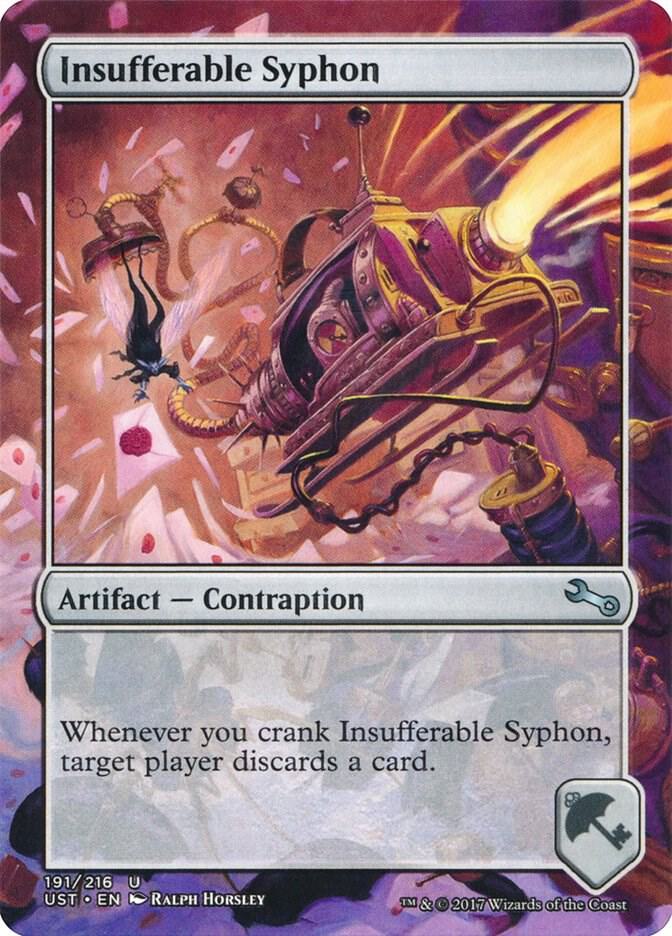 Insufferable Syphon, Unstable 191