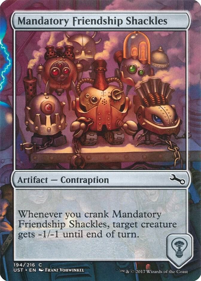 Mandatory Friendship Shackles, Unstable 194