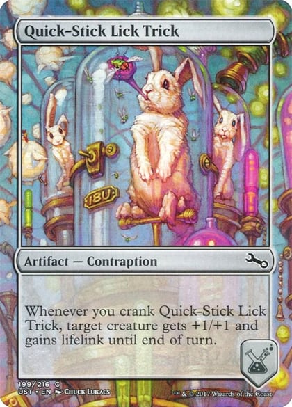 Quick-Stick Lick Trick, Unstable 199