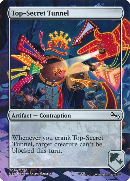 Top-Secret Tunnel, Unstable 207